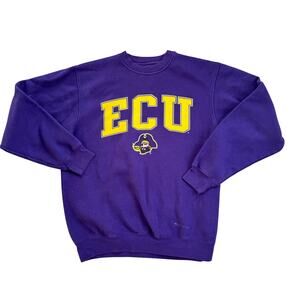 Soffe East Carolina Pirates Crewneck Sweatshirt Sz Large